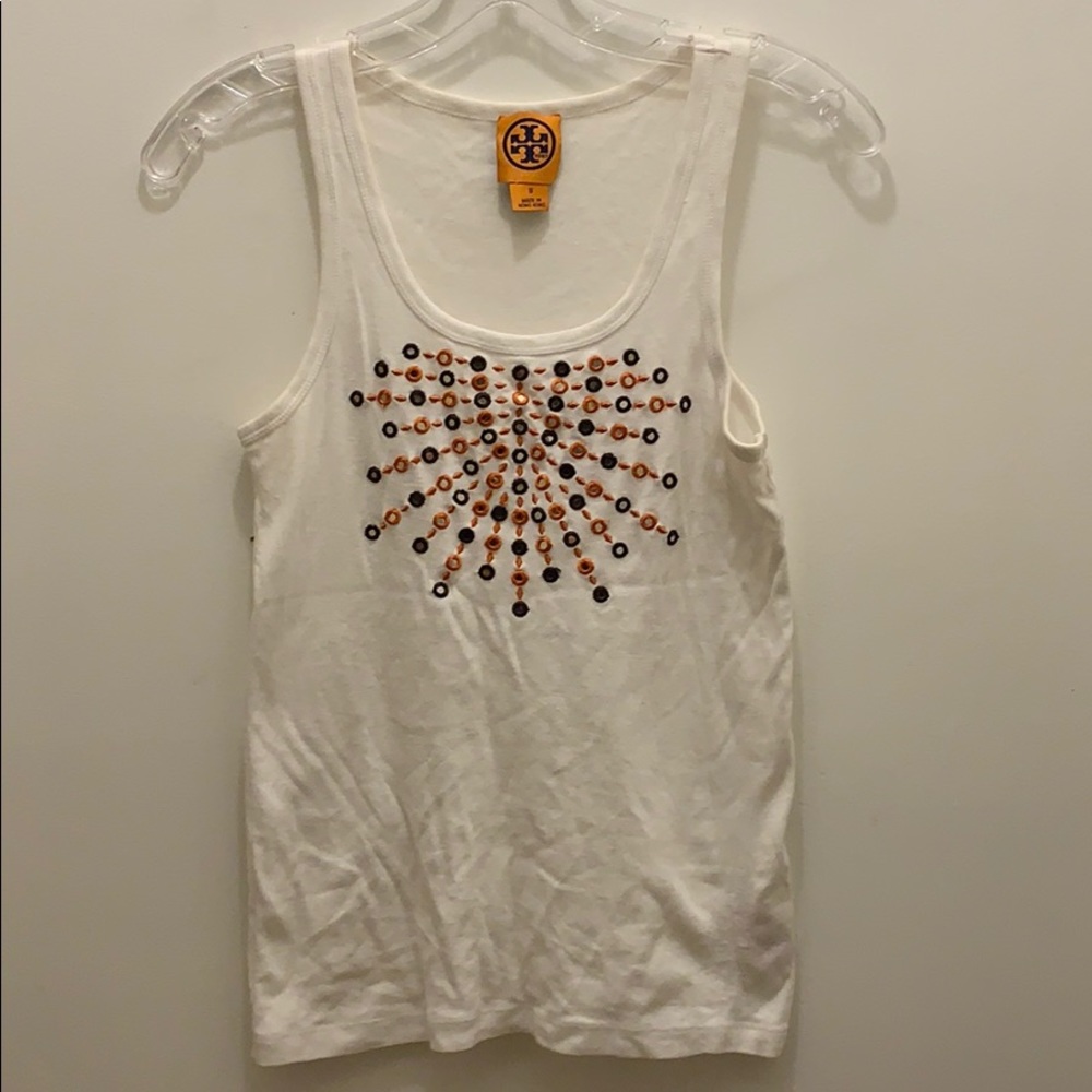 Tory Burch tank with mirror details